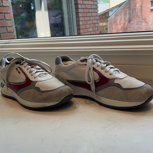 Prada Men’s Sneakers size 10 (red, white, gray)